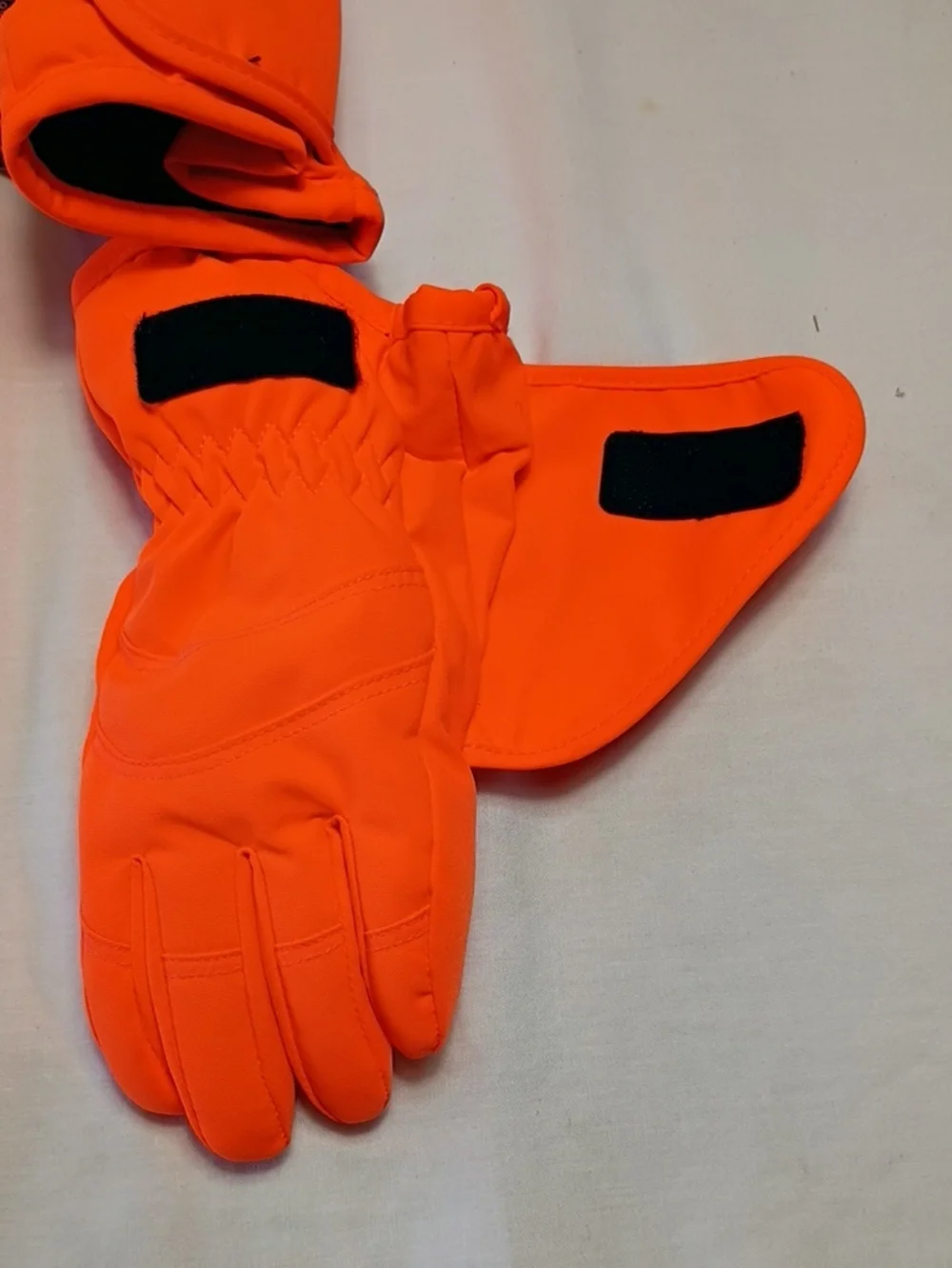 NWT Boulder Gear Bright Orange Shock Flurry Insulated Gloves Size Toddler Small